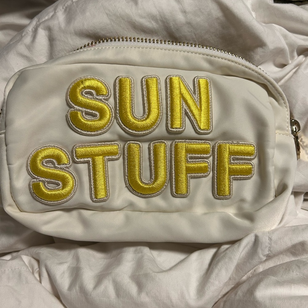 Stoney Clover Lane “Sun Stuff” Patchwork Letterin… - image 1